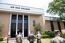 Outside the Air War College in 2019 Air War College Exterior (47745130061).jpg