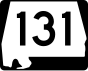 Маркер State Route 131