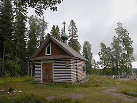 Часовня Александра Невского в Макариевской пустыни.