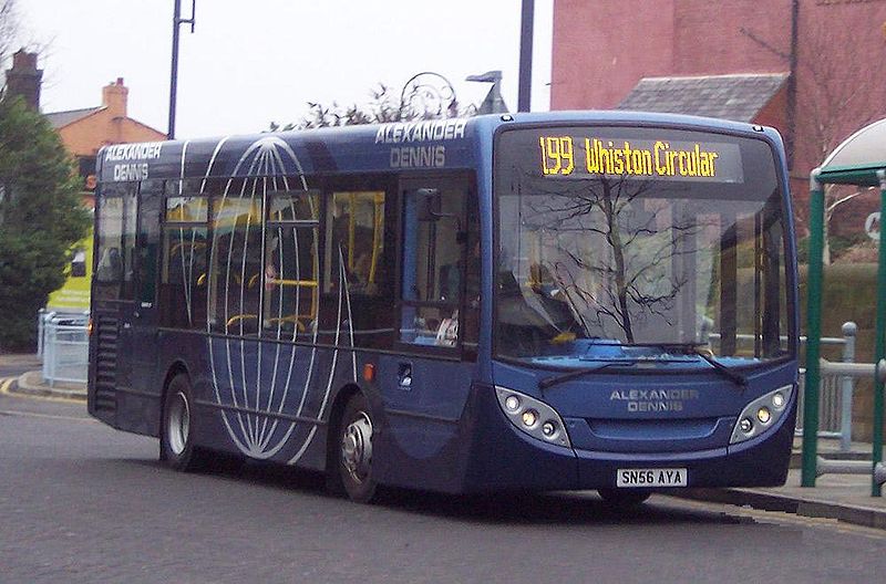 File:Alexander Dennis Enviro200 Dart demonstrator.jpg