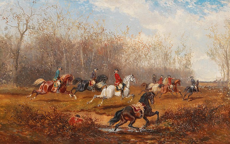 File:Alexander von Bensa - Hunting Party.jpg