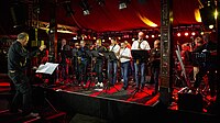 Bilder vom Zelt Musik Festival 2022 in Freiburg im Breisgau Derr Big Band Abend mit den Chnofis, BigSickBand, Streulichtern