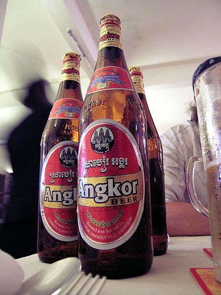 File:Angkor beer bottles.jpg