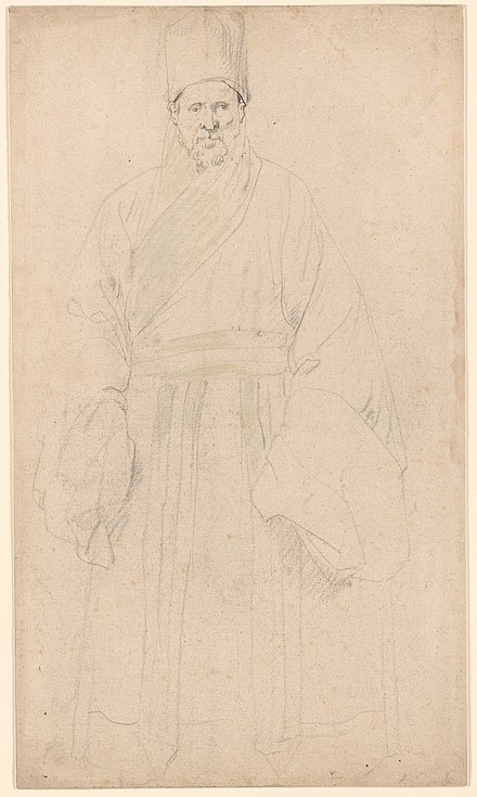 Nicolas Trigault in Chinese Costume by Anthony van Dyck
