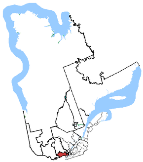 Carte de la circonscription