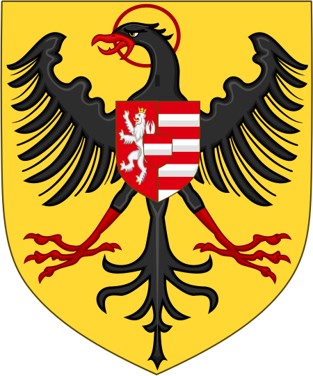 ไฟล์:Arms_of_Albert_II_of_Habsbourg_as_King_of_the_Romans_(Variant).svg