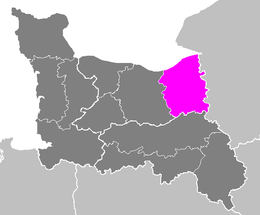 Arrondissement de Lisieux - Localização