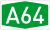 Autokinetodromos A64 number.svg