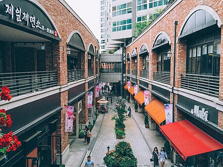 Avenue France near Seoul