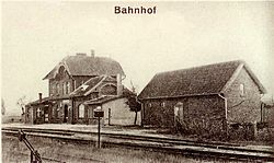 Bahnhof Groß Kosuchen, 1933