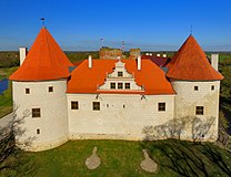Kurzemes hercoga rezidence (1596). Bauska, Latvija.
