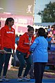 Deutsch: Beachhandball bei den Olympischen Jugendspielen 2018 in Buenos Aires; Tag 7, 13. Oktober 2018; Medaillenzeremonie Mädchen - Gold: Argentinien, Silber: Kroatien, Bronze: Ungarn English: Beach handball at the 2018 Summer Youth Olympics in Buenos Aires at 13 October 2018 – Medal Ceremony Girls - Gold: Argentina, Silver: Croatia, Bronze: Hungary Español: Handball de playa en los Juegos Olimpicos de la Juventud Buenos Aires 2018 en 13 de octubre de 2018 – Medalla Ceremonia para niñas - Oro: Argentina, Plata: Croacia, Bronce: Hungría