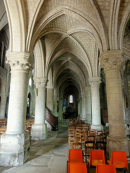 File:Beaumont-sur-Oise (95), église St-Laurent, bas-côté sud 1.JPG