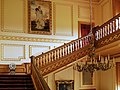Grand escalier avec le portrait de Lady Tyrconnel