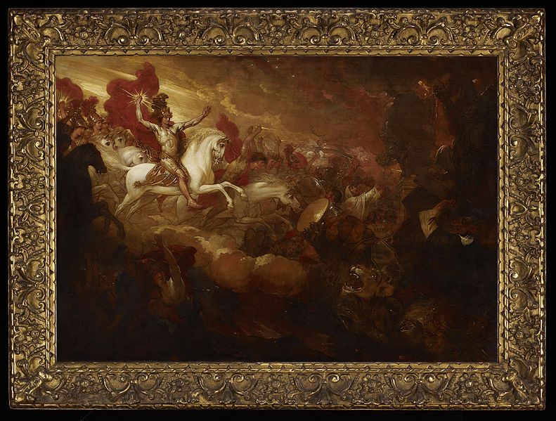 File:Benjamin West - Destruction of the Beast and the False Prophet - 15.22 - Minneapolis Institute of Arts.jpg