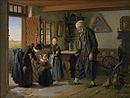 Besøget hos bedstefader. 1853 - Julius Exner.jpg