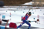 Deutsch: Biathlon bei den Olympischen Winter-Jugendspielen 2020 in Lausanne; Tag 2, 11. Januar 2020; Einzel männlich English: Biathlonl at the 2020 Winter Youth Olympics in Lausanne at 11 January 2020 – Individual men