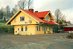 Billingsfors stationshus, Dalsland jan 2007.jpg
