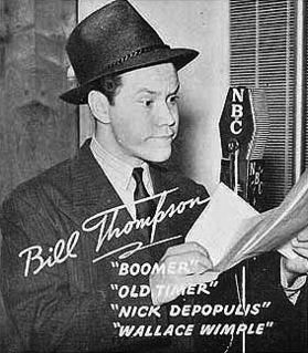 Bill Thompson (voice actor) American radio personality (1913–1971)