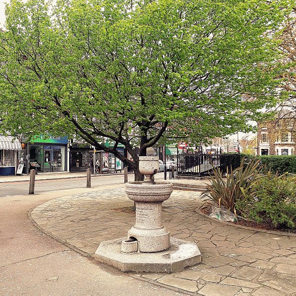 Batley Park memorial fountain