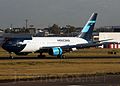 Boeing 767-25D (ER) di Mexicana (XA-MXO) in rullaggio all'Aeroporto Internazionale di Città del Messico.