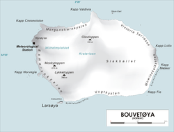 Location of Bouvet Island