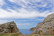 Pointe de Primel, Drehort für die Szenen auf der Teufelsinsel