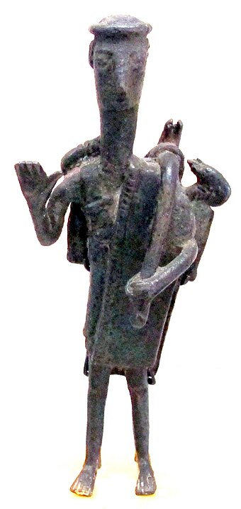 Hunter, Nuragic bronze statuette