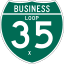 Business Interstate 35-X (TX).svg