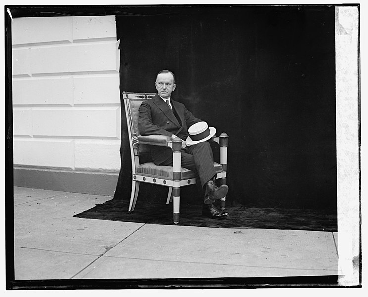 File:Calvin Coolidge, 5-9-24 LOC npcc.11620.jpg