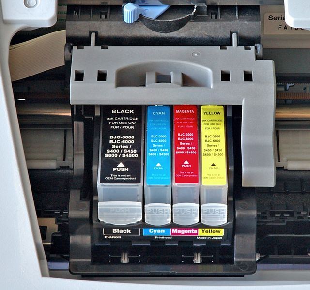 File:Canon S520 ink jet printer - opened (cropped).jpg - Wikimedia Commons