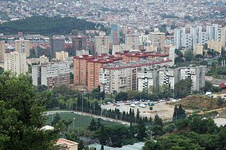 <span class="mw-page-title-main">Canyelles (neighbourhood)</span> Neighbourhood in Barcelona, Spain