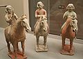 Groupe de musiciennes à cheval, début VIIIe siècle, Musée Cernuschi.