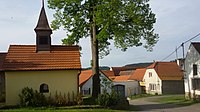 Radějovicích]], okres Strakonice, Jihočeský kraj. English: Chapel of Virgin Mary in the village of Radějovice, Strakonice District, South Bohemian Region, Czechia.