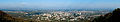 Panorama of Chiang Mai city during the dry season, January 2010