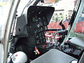 Cockpit des alten Rettungshubschraubers Christoph 7 (Bo 105)