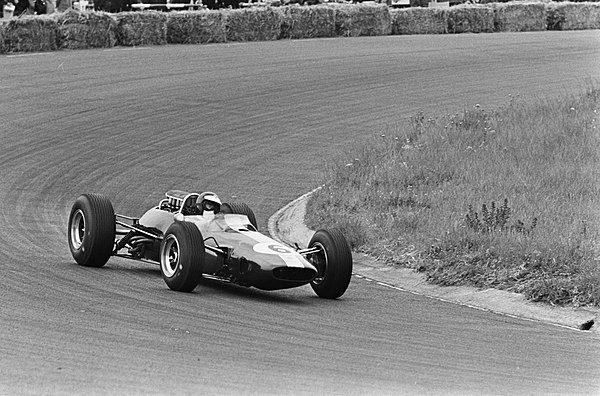 Jim Clark at the 1965 Dutch Grand Prix.