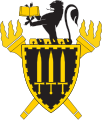 Coat of arms of the Chief of the Norwegian Defence University College.svg