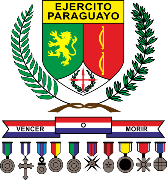 File:Coat of arms of the Paraguayan Army.png