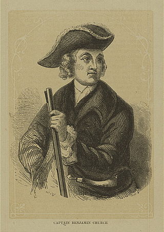 <span class="mw-page-title-main">Benjamin Church (ranger)</span> American military officer and Ranger during Americas Colonial era