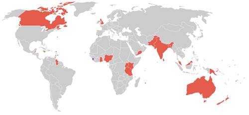 Countries that participated