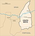 Mappa ta' Couto Mixto/Coto Mixto (10 seklu-1868)