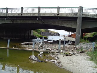 US Highway 101 bridge over the D River