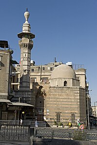 Al-Sanjakdar Mosque, built by a Mamluk governor in 1347–1349