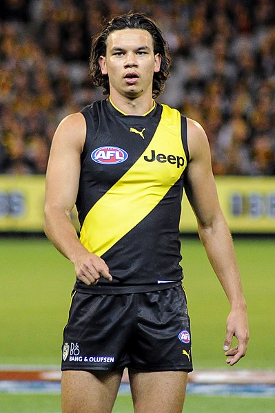 Rioli with Richmond in March 2017