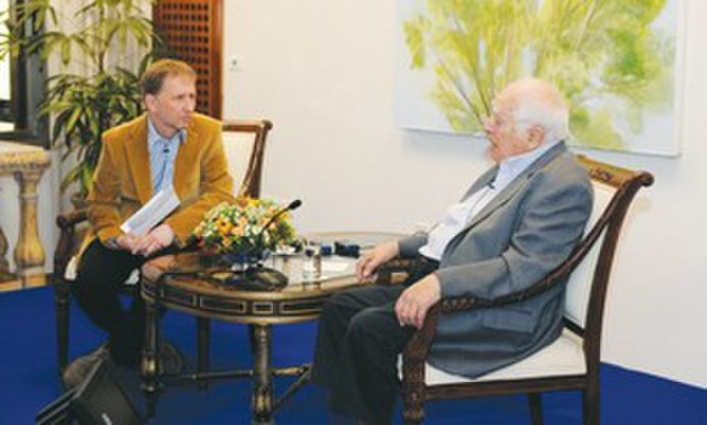 David Horovitz interviewing Bernard Lewis in 2011