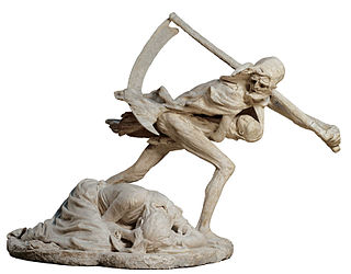 <i>Death and the Mother</i> Sculpture by Niels Hansen Jacobsen