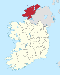 County Donegal in Ierland