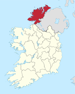מחוז דניגול: מחוז באירלנד