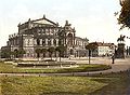 La Semperoper antes del bombardeo.